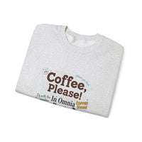 Coffee Lover's Crewneck Sweatshirt | Cozy Gift for Coffee Enthusiasts | Everyday Comfort | Funny Gift for Him or Her