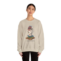 Cozy Movie Night Sweatshirt – Perfect for Book Lovers, Gift for Film Buffs, Unisex Crewneck, Relaxation, Cozy Vibe