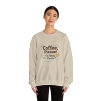 Coffee Lover's Crewneck Sweatshirt | Cozy Gift for Coffee Enthusiasts | Everyday Comfort | Funny Gift for Him or Her
