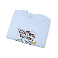 Coffee Lover's Crewneck Sweatshirt | Cozy Gift for Coffee Enthusiasts | Everyday Comfort | Funny Gift for Him or Her