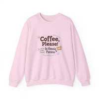 Coffee Lover's Crewneck Sweatshirt | Cozy Gift for Coffee Enthusiasts | Everyday Comfort | Funny Gift for Him or Her