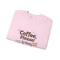 Coffee Lover's Crewneck Sweatshirt | Cozy Gift for Coffee Enthusiasts | Everyday Comfort | Funny Gift for Him or Her