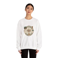 Navigating Life Unisex Crewneck Sweatshirt, Cozy and Inspirational, Perfect for Book Lovers, Ideal for Gifting, Cozy Sweater for All Seasons