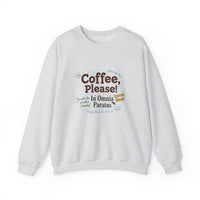 Coffee Lover's Crewneck Sweatshirt | Cozy Gift for Coffee Enthusiasts | Everyday Comfort | Funny Gift for Him or Her