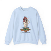 Cozy Movie Night Sweatshirt – Perfect for Book Lovers, Gift for Film Buffs, Unisex Crewneck, Relaxation, Cozy Vibe