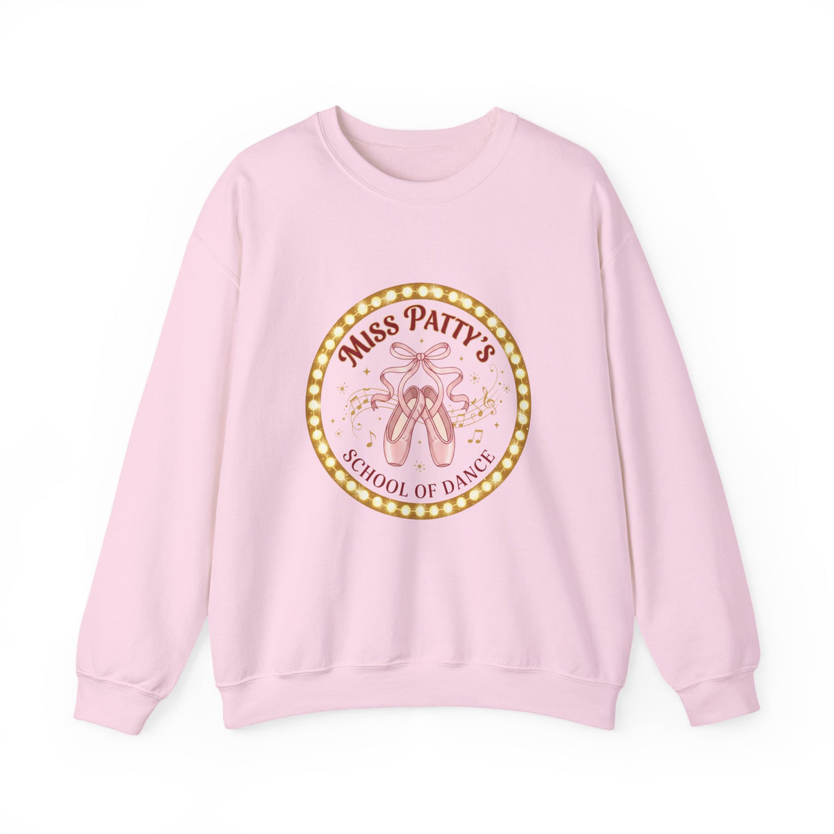 Ballet School Sweatshirt, Dance Apparel, Gift for Dancers, Cozy Crewneck, Unisex Casual Wear, Performance Attire