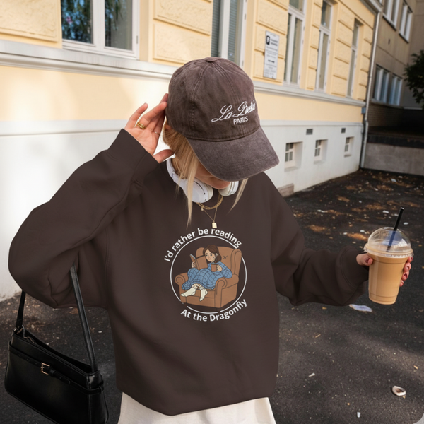Cozy Reading Sweatshirt, Unisex Crewneck for Book Lovers, Perfect Gift for Birthdays, Holidays, and Cozy Nights in