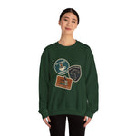 Coffee Lover's Unisex Crewneck Sweatshirt, Cozy Gift Idea for Bookworms, Perfect for Fall, Cozy Nights, Coffee Enthusiasts