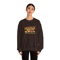 I Survived the International Crab Bag Crewneck Sweatshirt, Funny Foodie Apparel, Gift for Food Lovers, Casual Wear, Culinary Event Sweater