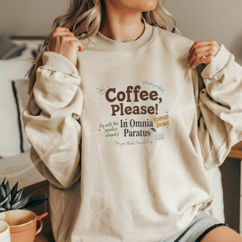 Coffee Lover's Crewneck Sweatshirt | Cozy Gift for Coffee Enthusiasts | Everyday Comfort | Funny Gift for Him or Her