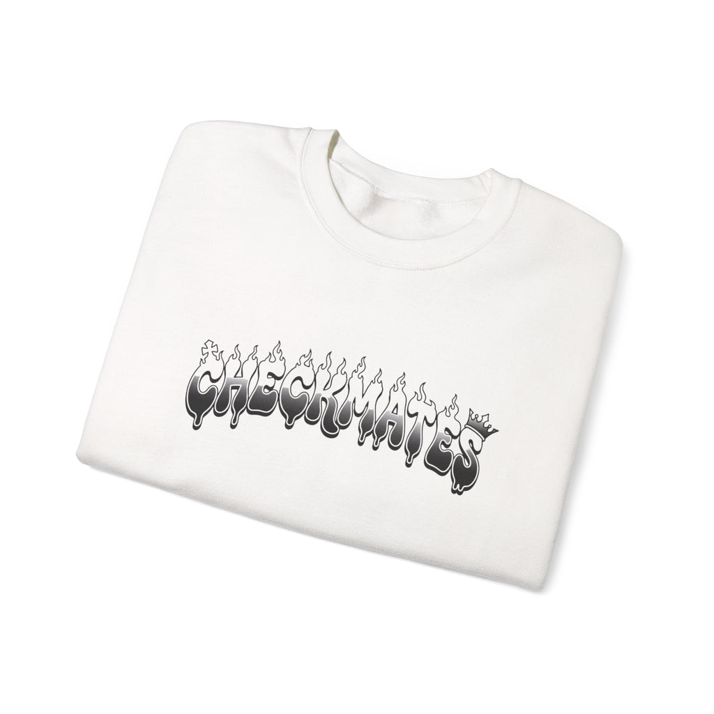 CheckMate Crewneck Sweatshirt, Cozy Gift for Friends, Casual Style, Unisex Sweatshirt, For Chess Lovers, Everyday Comfort