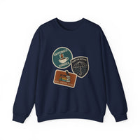 Coffee Lover's Unisex Crewneck Sweatshirt, Cozy Gift Idea for Bookworms, Perfect for Fall, Cozy Nights, Coffee Enthusiasts
