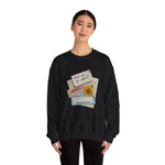 Retro-Inspired Band Sweatshirt, Unisex Crewneck, Cozy Gift for Music Lovers, Perfect for Concerts or Casual Outfits