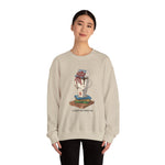 Cozy Movie Night Sweatshirt – Perfect for Book Lovers, Gift for Film Buffs, Unisex Crewneck, Relaxation, Cozy Vibe