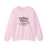 Coffee Lover's Crewneck Sweatshirt | Cozy Gift for Coffee Enthusiasts | Everyday Comfort | Funny Gift for Him or Her