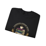 Caffeinated Literary Society Sweatshirt | Cozy Book Lover Gift, Literary Crewneck, Unique Writing Sweatshirt, Reading Apparel, Book [...]