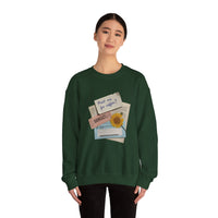 Retro-Inspired Band Sweatshirt, Unisex Crewneck, Cozy Gift for Music Lovers, Perfect for Concerts or Casual Outfits