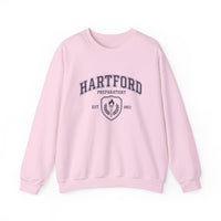 Hartford Prep Crewneck Sweatshirt | Cozy Unisex Pullover for School, Gifts, Graduation, Casual Wear, Comfortable Lounge