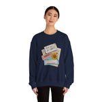 Retro-Inspired Band Sweatshirt, Unisex Crewneck, Cozy Gift for Music Lovers, Perfect for Concerts or Casual Outfits