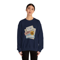 Retro-Inspired Band Sweatshirt, Unisex Crewneck, Cozy Gift for Music Lovers, Perfect for Concerts or Casual Outfits