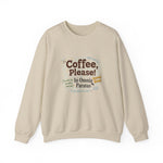 Coffee Lover's Crewneck Sweatshirt | Cozy Gift for Coffee Enthusiasts | Everyday Comfort | Funny Gift for Him or Her