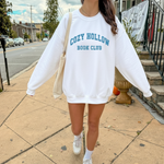 Cozy Hollow Book Club Sweatshirt, Unisex Pullover, Perfect Gift for Book Lovers, Reading Group Apparel, Cozy Sweatshirt for Bookworms