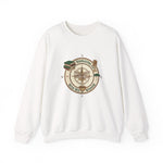 Navigating Life Unisex Crewneck Sweatshirt, Cozy and Inspirational, Perfect for Book Lovers, Ideal for Gifting, Cozy Sweater for All Seasons
