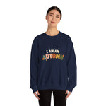 Autumn-Themed Unisex Crewneck Sweatshirt, Cozy Fall Apparel, Perfect for Thanksgiving, Autumn Vibes Gift, Seasonal Wardrobe Essential
