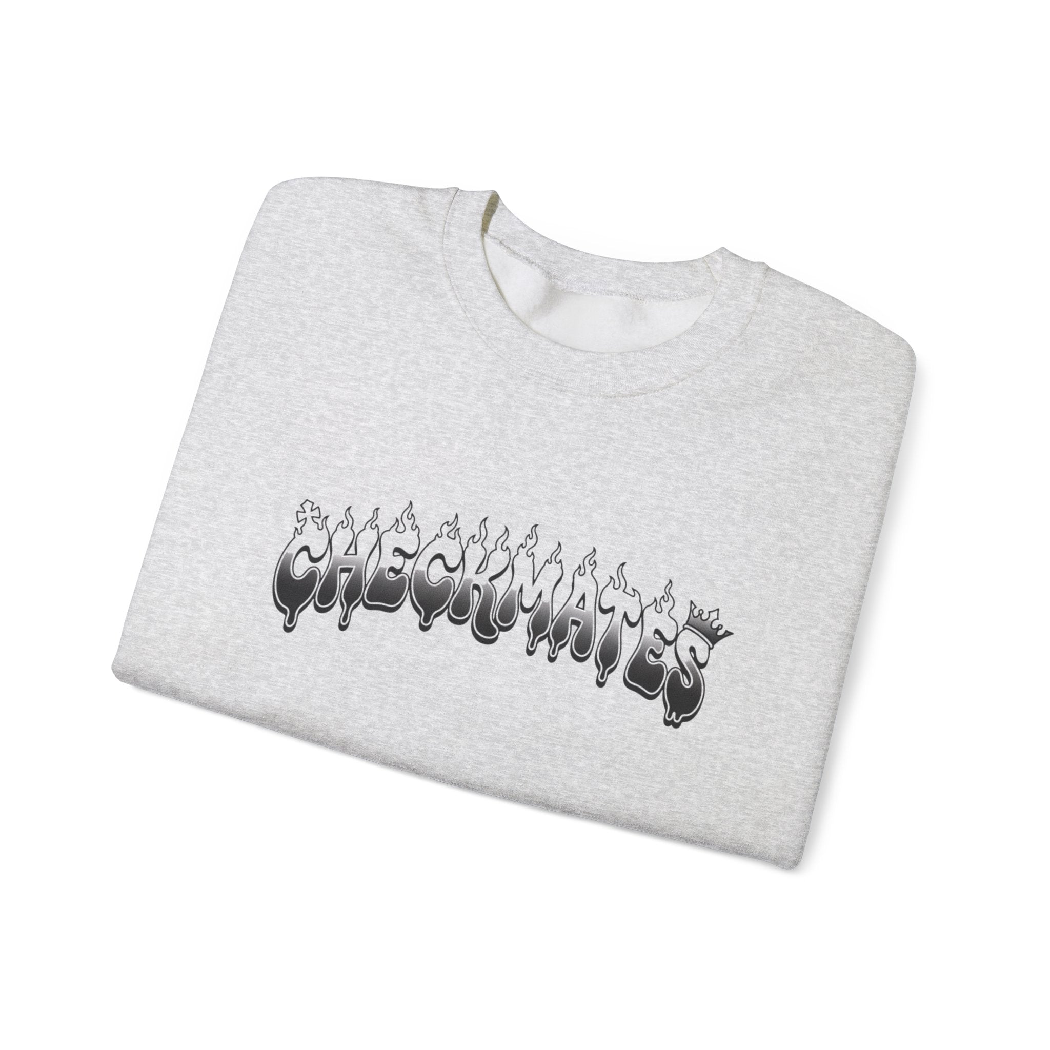 CheckMate Crewneck Sweatshirt, Cozy Gift for Friends, Casual Style, Unisex Sweatshirt, For Chess Lovers, Everyday Comfort