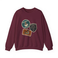 Coffee Lover's Unisex Crewneck Sweatshirt, Cozy Gift Idea for Bookworms, Perfect for Fall, Cozy Nights, Coffee Enthusiasts