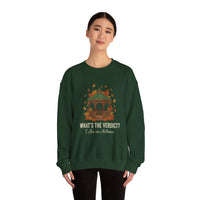 Autumn Crewneck Sweatshirt, Cozy Fall Sweater, Gift for Her, Seasonal Fashion, Thanksgiving Apparel, Outdoor Gathering Outfit