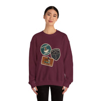 Coffee Lover's Unisex Crewneck Sweatshirt, Cozy Gift Idea for Bookworms, Perfect for Fall, Cozy Nights, Coffee Enthusiasts
