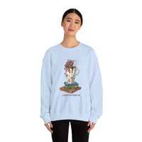 Cozy Movie Night Sweatshirt – Perfect for Book Lovers, Gift for Film Buffs, Unisex Crewneck, Relaxation, Cozy Vibe