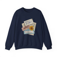 Retro-Inspired Band Sweatshirt, Unisex Crewneck, Cozy Gift for Music Lovers, Perfect for Concerts or Casual Outfits
