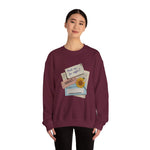 Retro-Inspired Band Sweatshirt, Unisex Crewneck, Cozy Gift for Music Lovers, Perfect for Concerts or Casual Outfits
