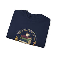 Caffeinated Literary Society Sweatshirt | Cozy Book Lover Gift, Literary Crewneck, Unique Writing Sweatshirt, Reading Apparel, Book [...]