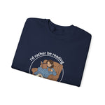 Cozy Reading Sweatshirt, Unisex Crewneck for Book Lovers, Perfect Gift for Birthdays, Holidays, and Cozy Nights in