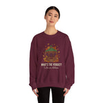 Autumn Crewneck Sweatshirt, Cozy Fall Sweater, Gift for Her, Seasonal Fashion, Thanksgiving Apparel, Outdoor Gathering Outfit