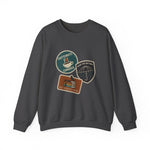 Coffee Lover's Unisex Crewneck Sweatshirt, Cozy Gift Idea for Bookworms, Perfect for Fall, Cozy Nights, Coffee Enthusiasts