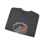 Cozy Reading Sweatshirt, Unisex Crewneck for Book Lovers, Perfect Gift for Birthdays, Holidays, and Cozy Nights in