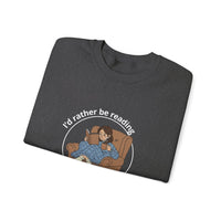 Cozy Reading Sweatshirt, Unisex Crewneck for Book Lovers, Perfect Gift for Birthdays, Holidays, and Cozy Nights in