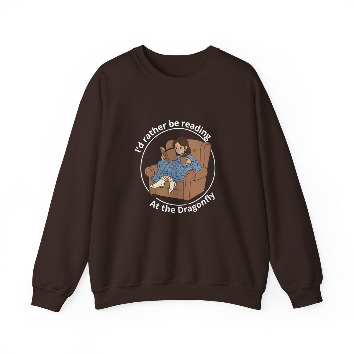 Cozy Reading Sweatshirt, Unisex Crewneck for Book Lovers, Perfect Gift for Birthdays, Holidays, and Cozy Nights in