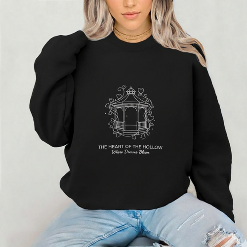 Heart of the Hollow Crewneck Sweatshirt, Cozy Unisex Sweatshirt, Halloween Apparel, Gift for Book Lovers, Year-Round Comfort, Unique [...]