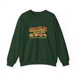I Survived the International Crab Bag Crewneck Sweatshirt, Funny Foodie Apparel, Gift for Food Lovers, Casual Wear, Culinary Event Sweater