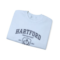 Hartford Prep Crewneck Sweatshirt | Cozy Unisex Pullover for School, Gifts, Graduation, Casual Wear, Comfortable Lounge
