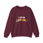 Autumn-Themed Unisex Crewneck Sweatshirt, Cozy Fall Apparel, Perfect for Thanksgiving, Autumn Vibes Gift, Seasonal Wardrobe Essential